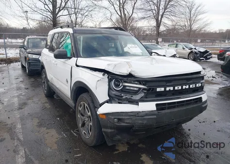 2023 Ford Bronco Sport Outer Banks из США, поврежденный, VIN 3FMCR9C61PRE33629